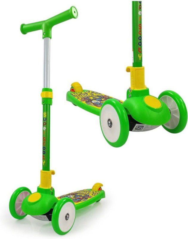 Kamal toys GrN T&J Sup Scoot  (Green)