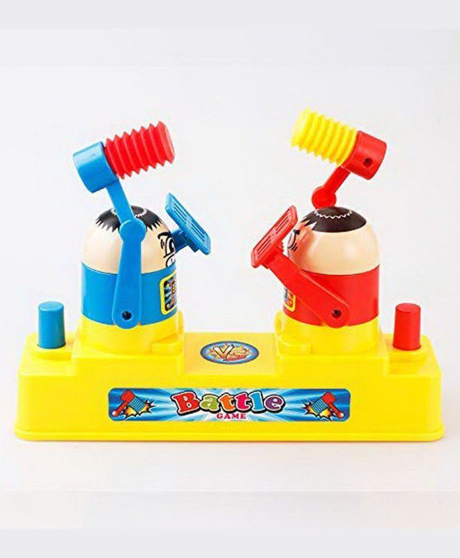 AZUS hammering contest battle game toy for two persons- Multi color  (Multicolor)