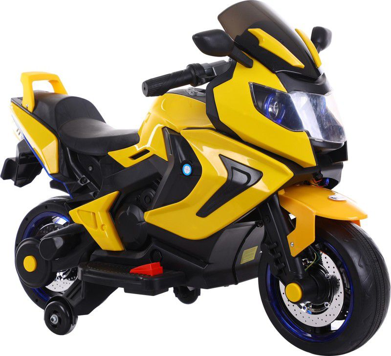 Toyhouse valentina Racer Bike Rechargeable battery operated Ride-on for kids(2 to 6yrs) Bike Battery Operated Ride On  (Yellow)
