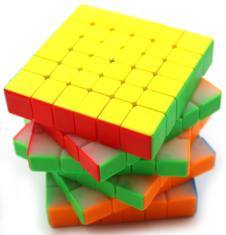 Funport Stickerless 3D Magic Puzzle 6X6 Cube Toy  (1 Pieces)