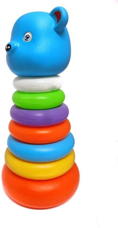 viaan world Toddler 7Ring Colorful Toy for Kids  (Multicolor)