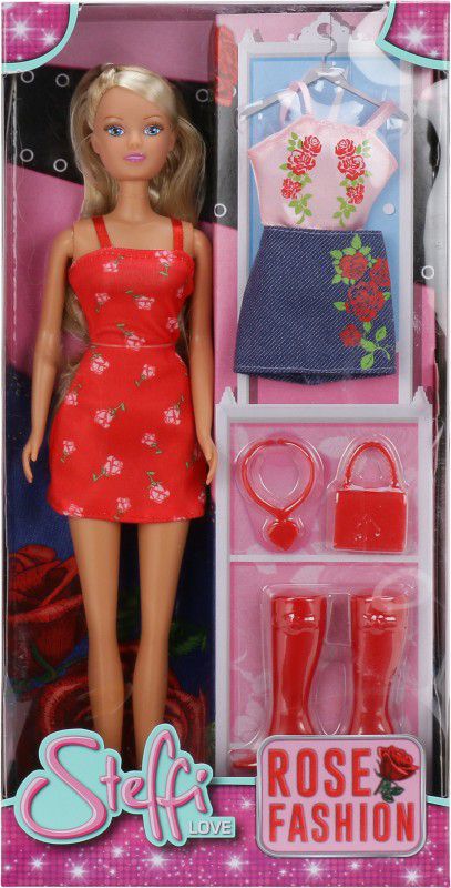 Steffi Love Fashion Doll Playset Toy for Kids, Girls  (Red)