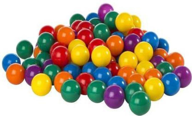 Authfort Ball Pool 100 Fun Ball  (Multicolor)