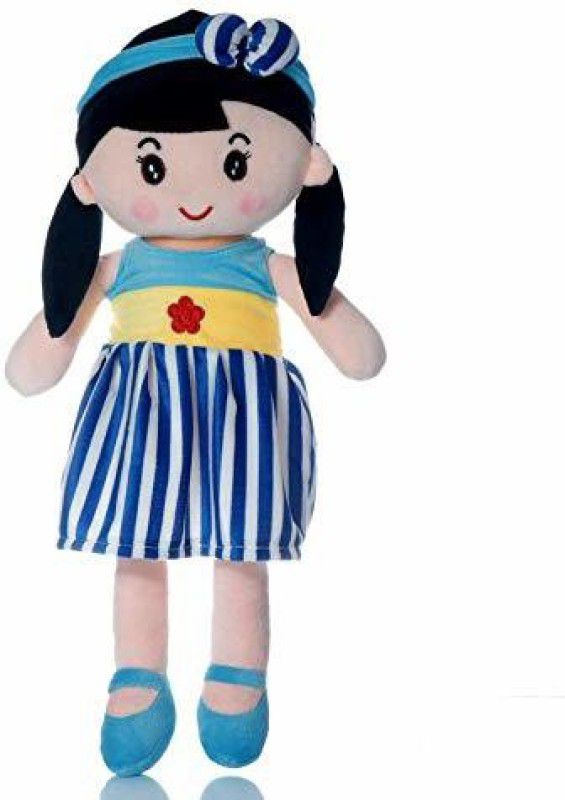 pipika Stuffed Cuddly Soft Toy/plush Doll Blue (60cm) - 4 cm  (Blue)