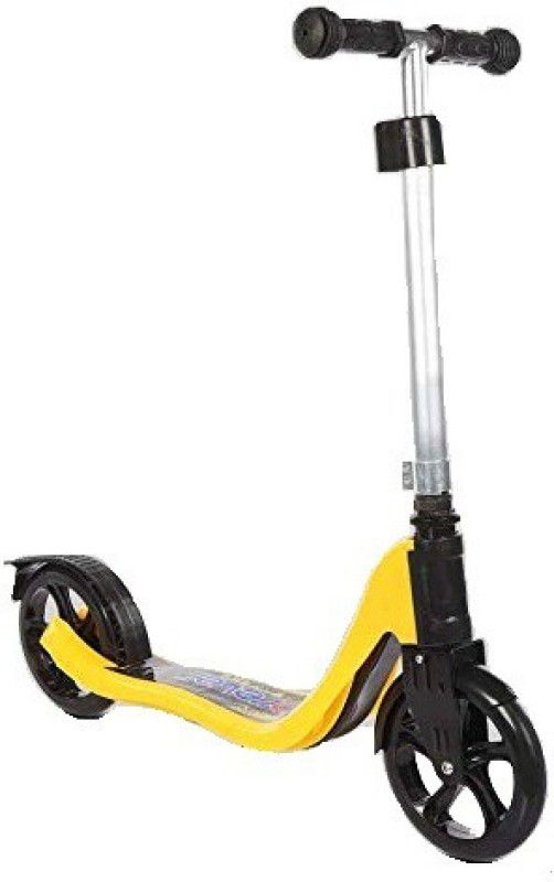 IRIS 5 Levels Adjustable Height 200 mm Wheel Kids Scooter  (Yellow)