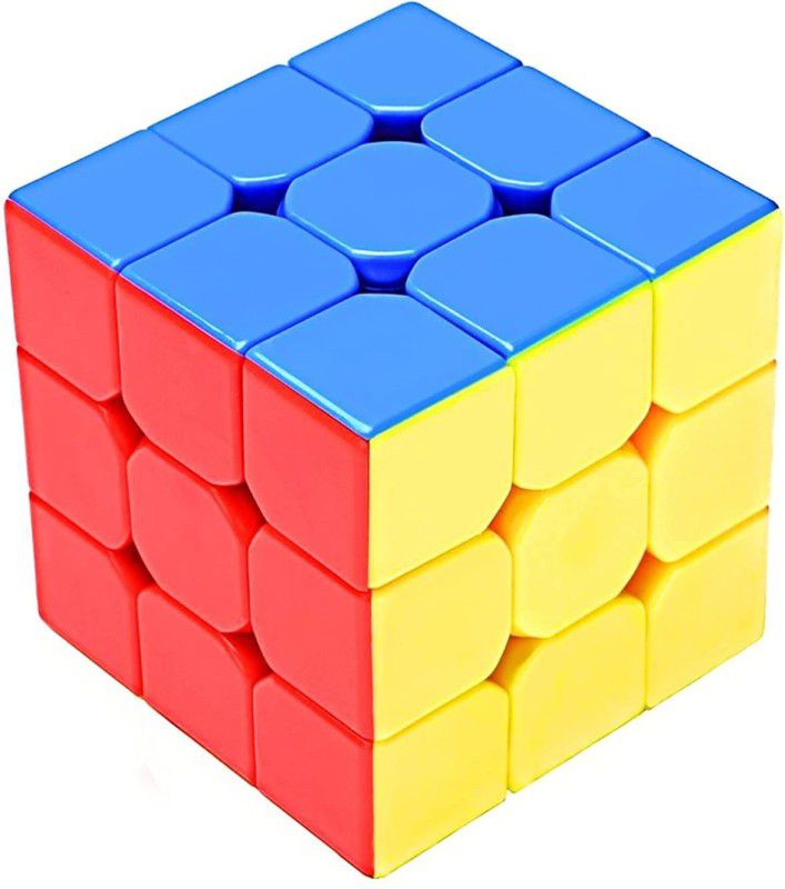 Qexle MoYu Cubelelo QiYi YJ YuLong v2 3x3 Fair High Speed Magic,Stickerless (Magnetic)Puzzle toy speed 1 cube  (24 Pieces)