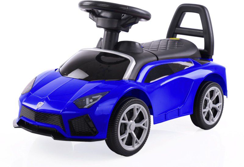 Toy House Push Car for kids ( 1 to 3 years), Blue Rideons & Wagons Non Battery Operated Ride On  (Blue)