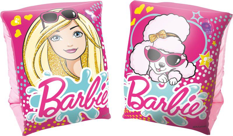 Bestway 93203 Barbie Arm Bands For Baby | baby swim float Swim armbands| Vinyl  (Pink)