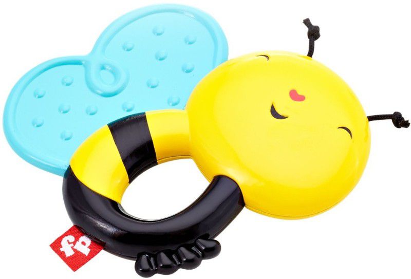 FISHER-PRICE Honey Bee Teether - Silicon Rattle  (Multicolor)