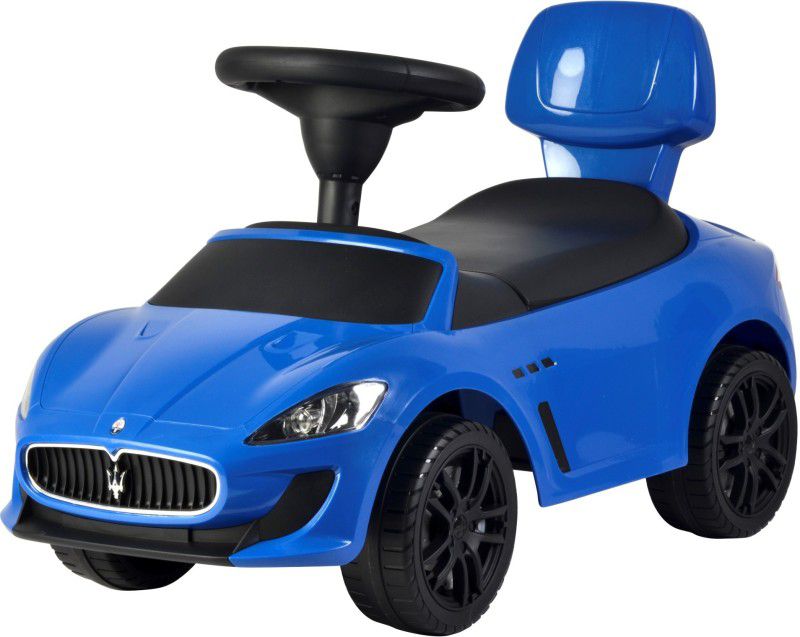 Toyhouse Officially Licensed Maserati GranCabrio MC Car Non Battery Operated Ride On  (Blue)