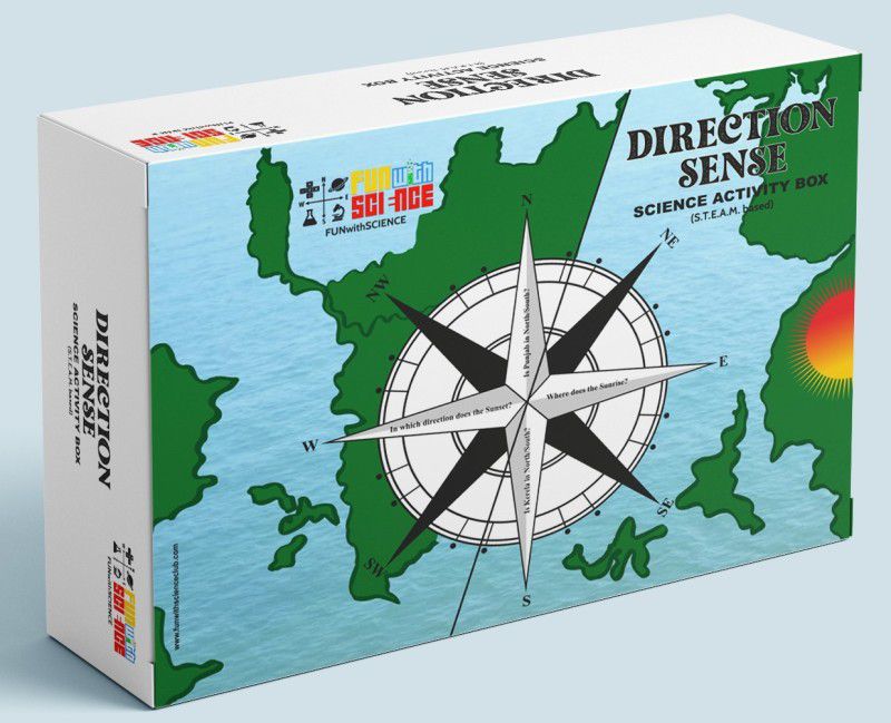 FunwithScience Fun with Science Direction sense Activity Box  (Multicolor)