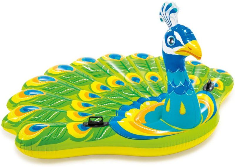 INTEX Peacock Island Inflatable Ride On For Pool  (Multicolor)