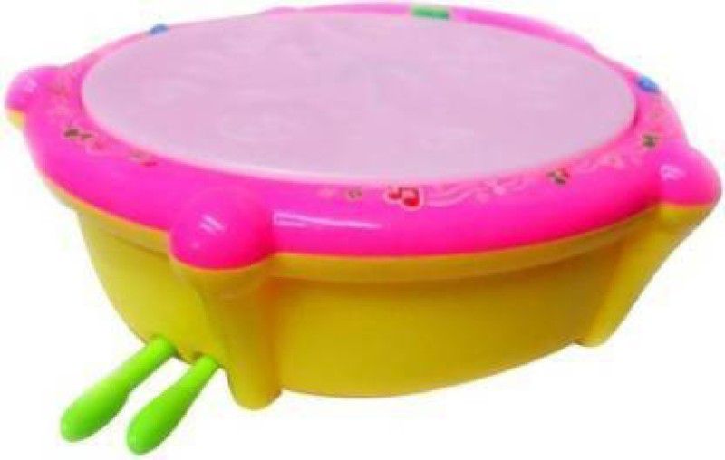 HREYANSH COLLECTION Flash Drum Toy (Multicolor)  (Multicolor)