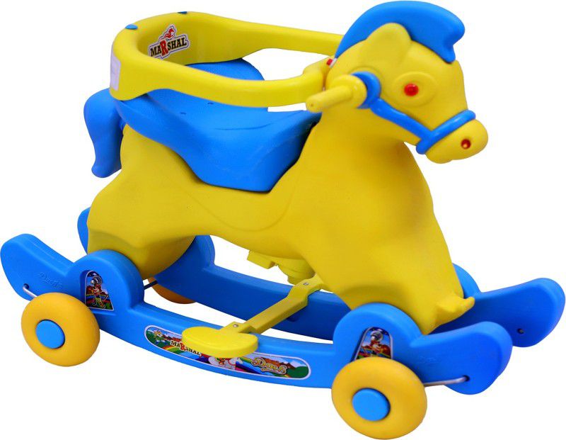 NHR Cart Non Battery Operated Ride On  (Blue)