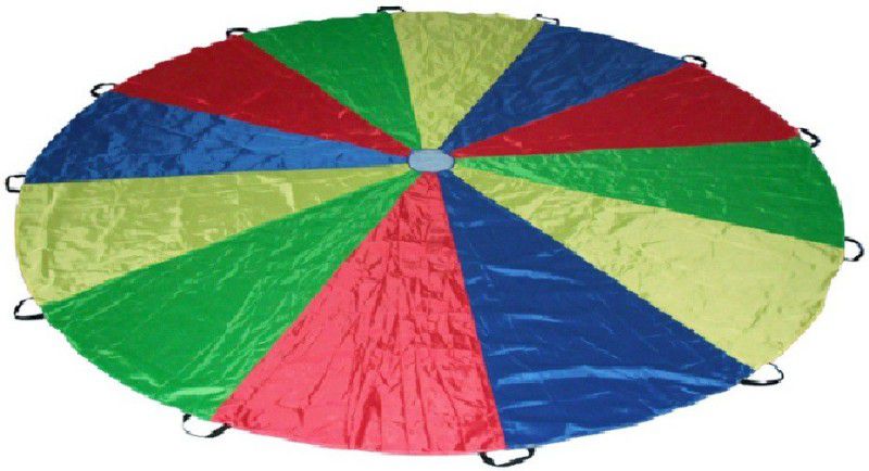 Sahni Sports Play Parachute-20 Feet  (Multicolor)