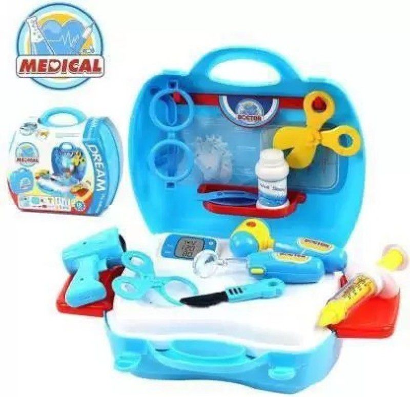 3dseekers Doctor Play Set with Portable Briefcase