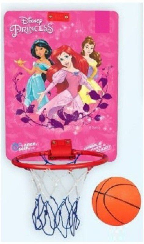 IndusBay Wall Door Hanging Mount and play Basketball Basket Ball for Girls Basketball
