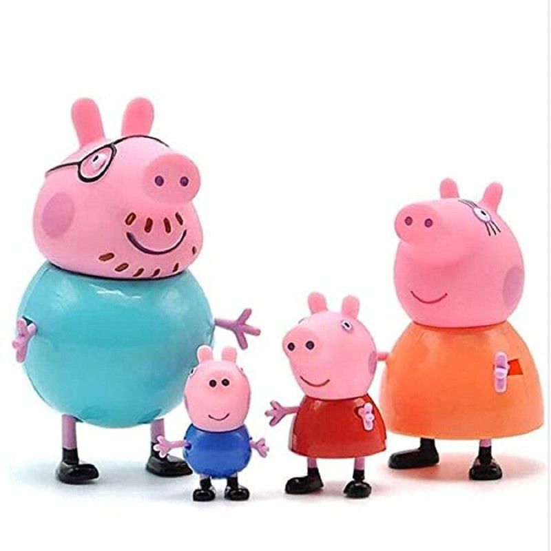KREDZSTAY Pig Family Pack with Pig Figures
