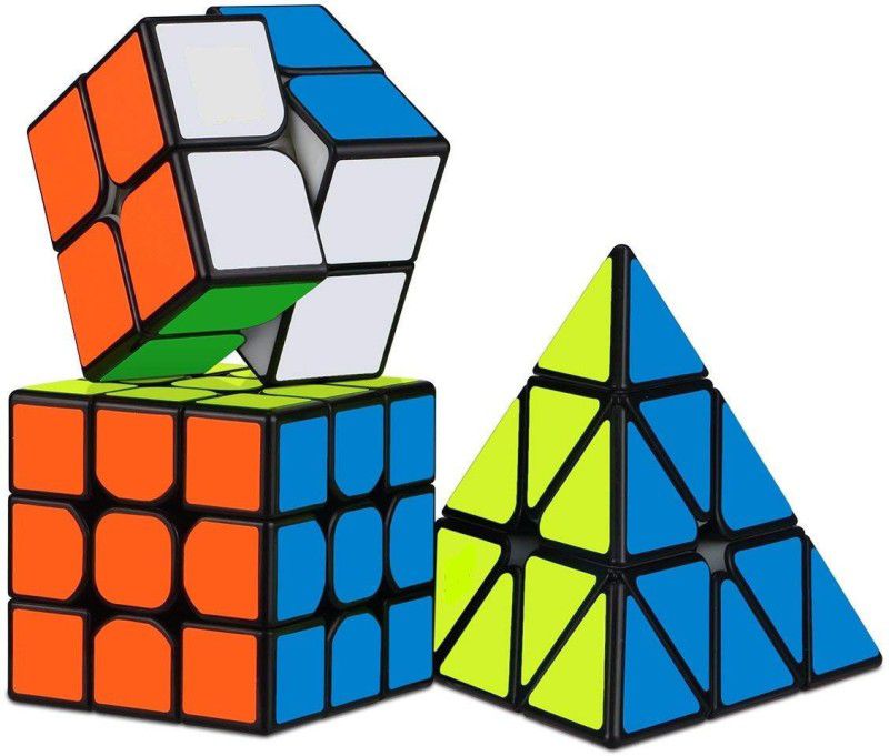 Kiti Kits Speed Puzzle Cube (2x2 3x3 tringle B)  (3 Pieces)