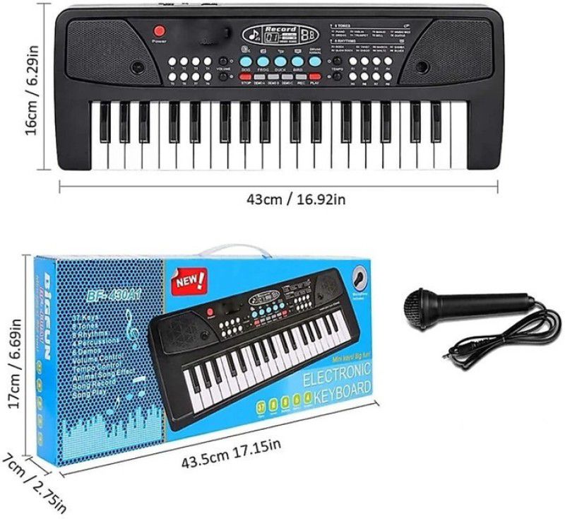 RIGHT SEARCH KEY PIANO KEYBOARD TOY FOR KIDS-5  (Black, White)