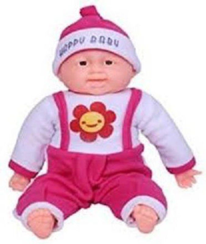 tryzens BIG SIZE Baby Musical and Laughing Boy Doll (Red, White) 2.7 - 18 inch  (Multicolor)