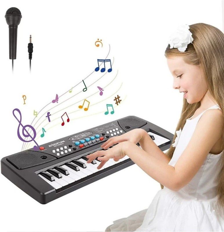 RIGHT SEARCH KEY PIANO KEYBOARD TOY FOR KIDS-3  (Black, White)