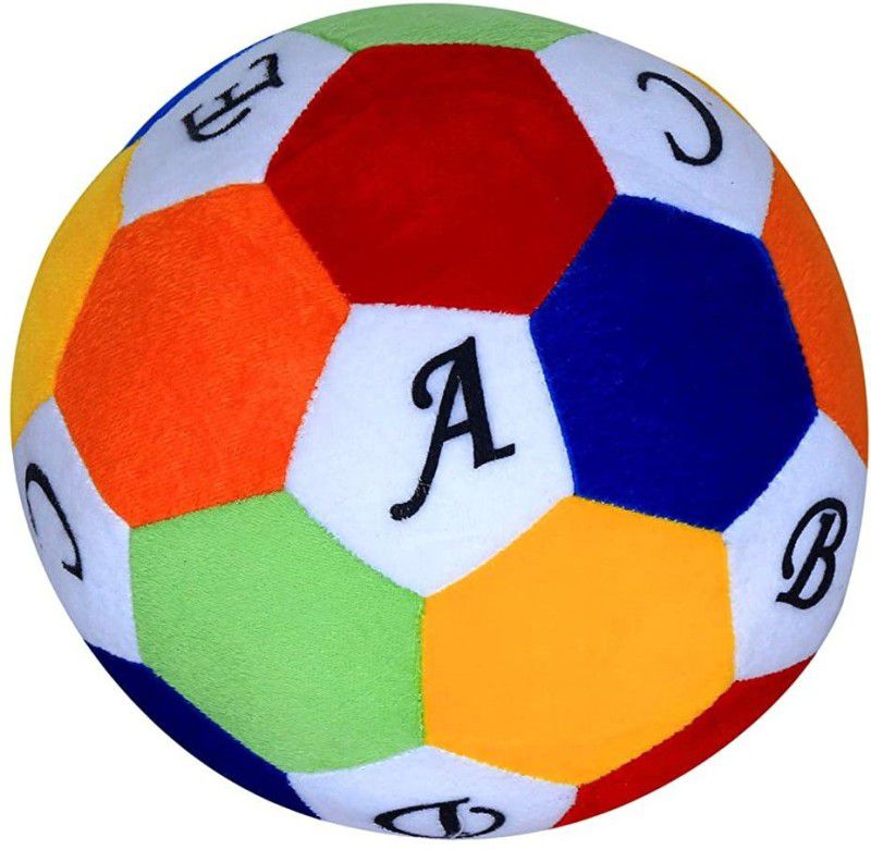 Priya Kids Numerical Stuffed Soft Toy Plush Cotton Soft Fiber Ball (Multi Colour_20 cm) - 20 cm  (Multicolor)