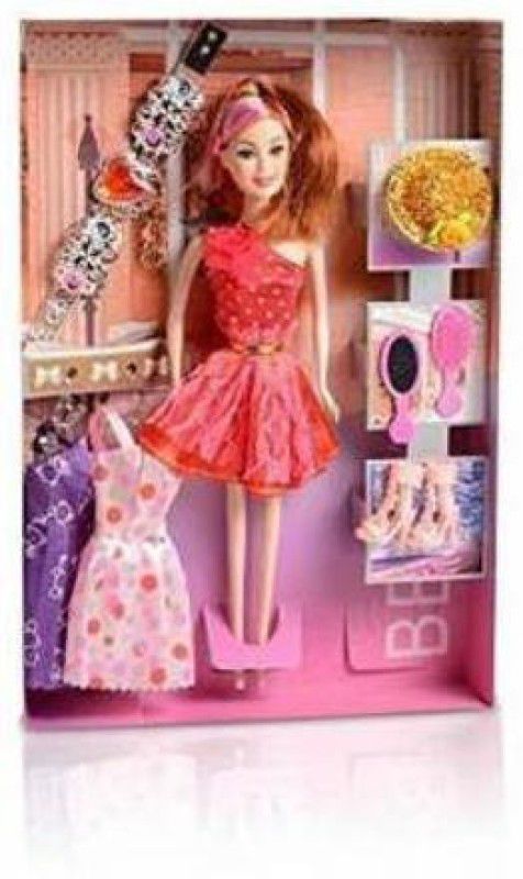 AGP Doll with Beautiful Shoes and Accessories For Kids  (Multicolor)