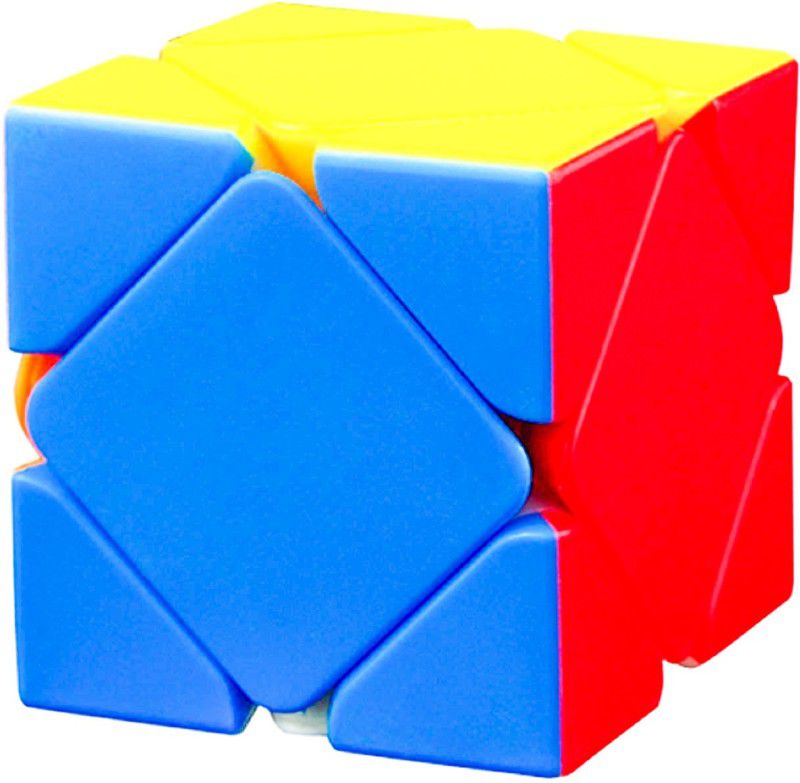D ETERNAL Skewb Cube,High Speed Stickerless Magic  (1 Pieces)