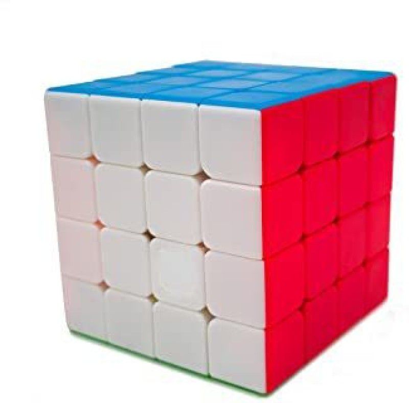 SakshuToys Cube 4 * 4 * 4 Smooth Rotate Fastest Run & Stickerless  (1 Pieces)