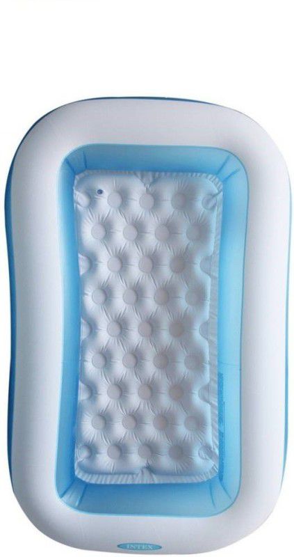 baby kids Intex Stealodeal Water Tub Pool 5ft For Kids Inflatable Pool Inflatable Swimming Pool  (Blue, White)