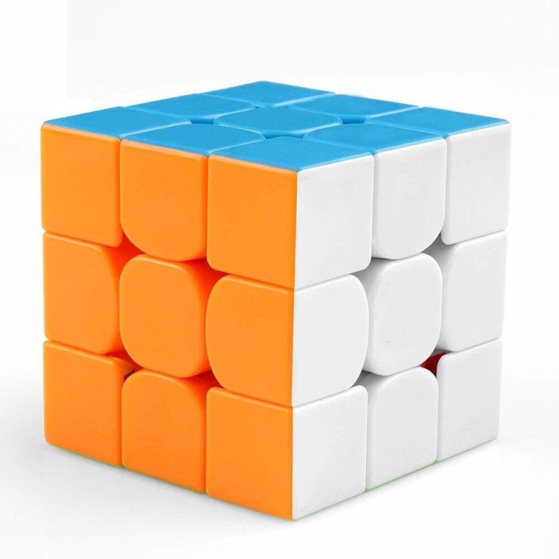 Offer99 Rubix Speed Cube 3x3 Fidget Cube Toy Stickerless Smooth Turning 3x3x3 Magic Speed Cube Puzzles Cube Toys for Kids Adult o12  (1 Pieces)