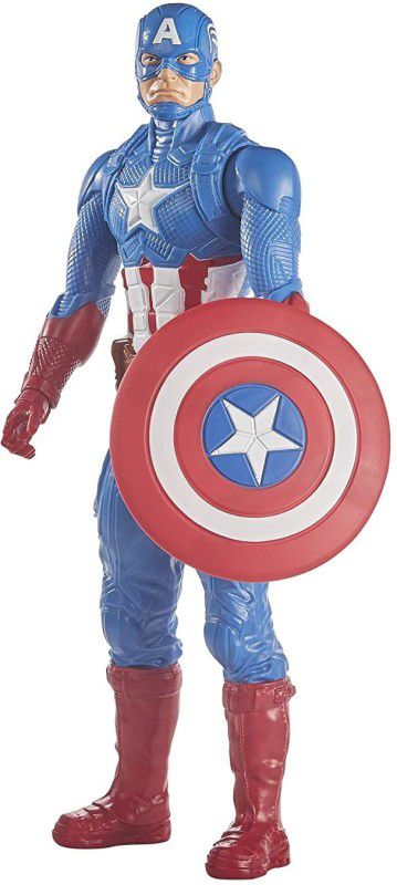 JohnMacc Avengers Action Figure Infinity War Hero Captain America Toy for Kids (Blue Color)  (Blue)