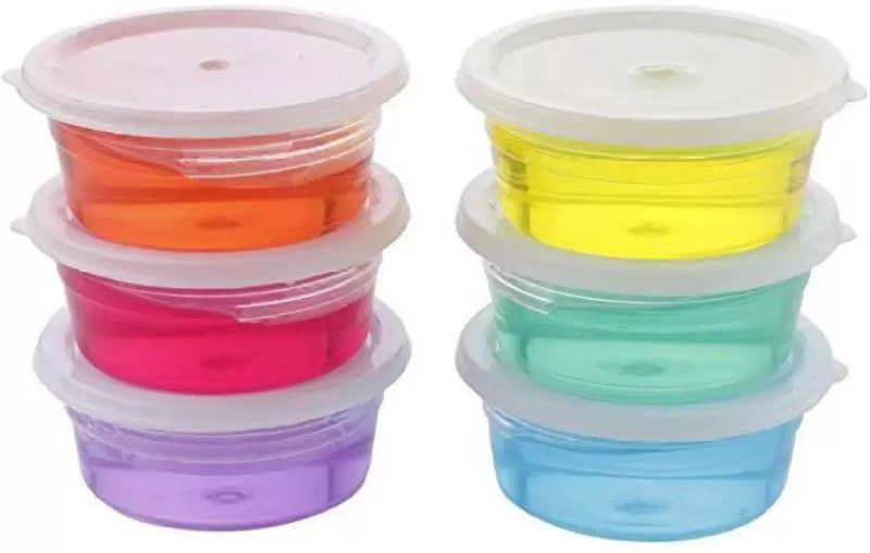 KANCHAN TOYS Crystal Fun Slime Pack of 6 Multicolor Putty Toy