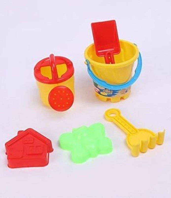 BHALALA ENTERPRISE Plastic Beach Toys for Kids Multi Color -Set of 6 Pieces  (Multicolor)