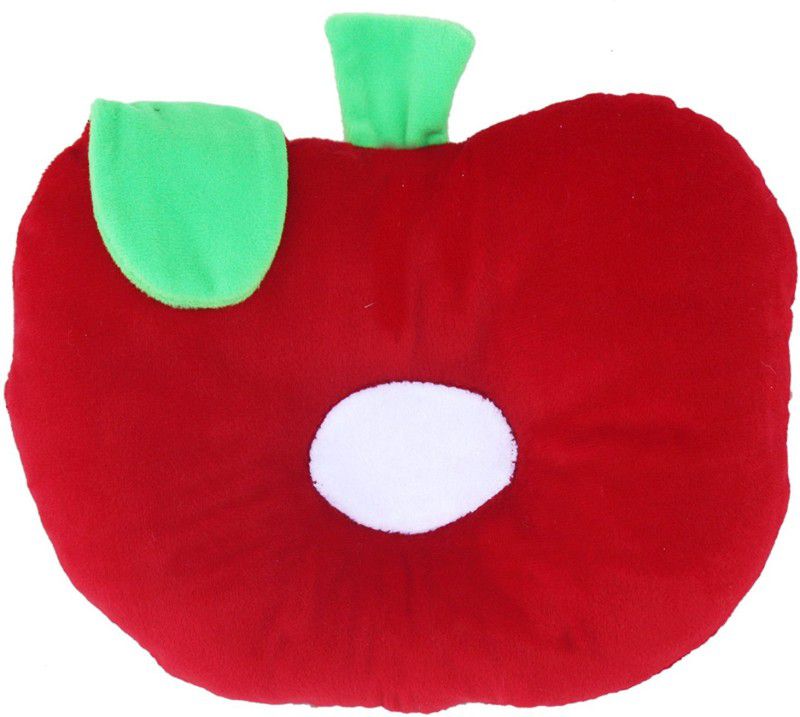 AMARDEEP Baby Stuffed Toy Red Apple Baby Pillow 22*18cms - 18 cm  (Red)