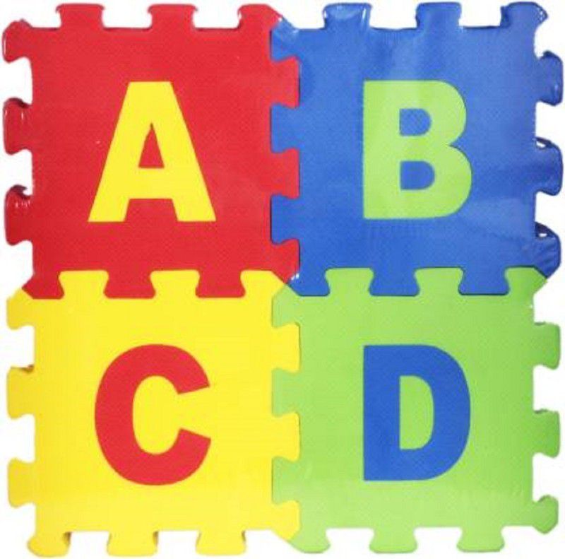HEZALWOOD Foam Puzzle Mat ABC Numbers 0 to 9 Flooring Mat  (36 Pieces)