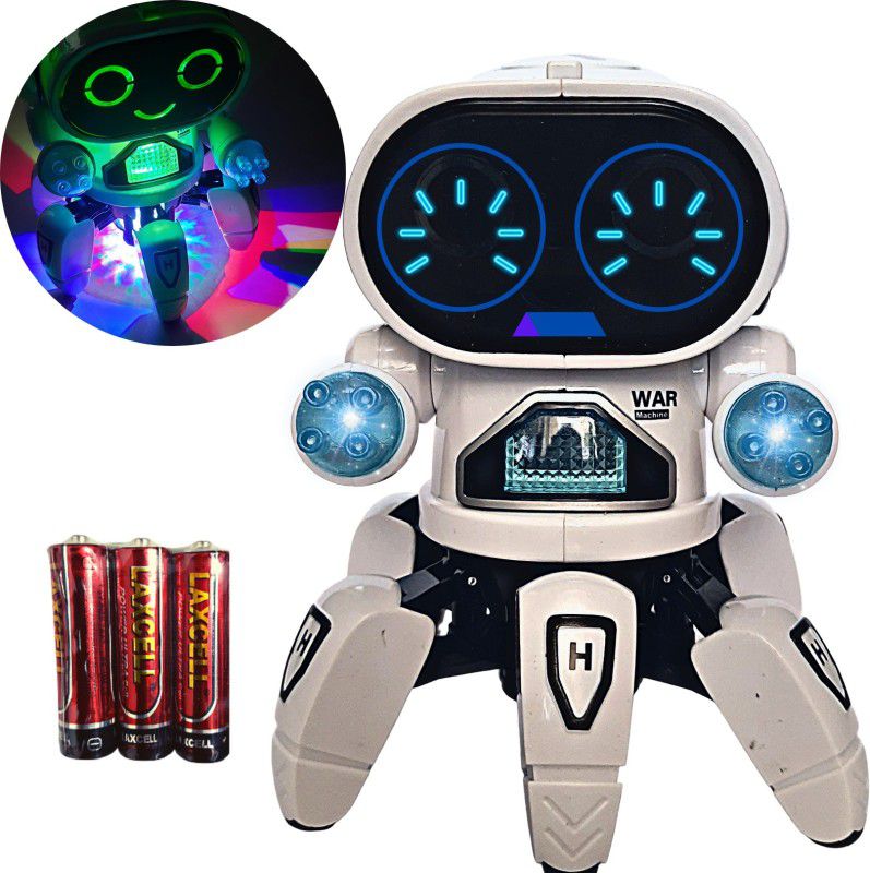 Kart In Box Robot Toys |Robot for Kids |Robot Toys for Kids 5 Years |Dance Robot |Dancing  (White)