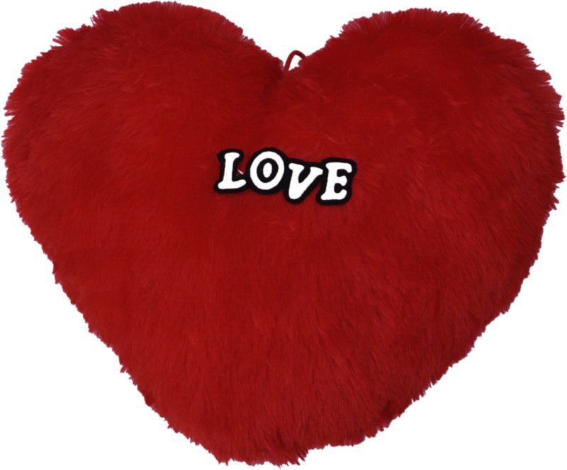 Shubh Upahaar Soft Toy Red Heart With Love - 12 inch  (Red)