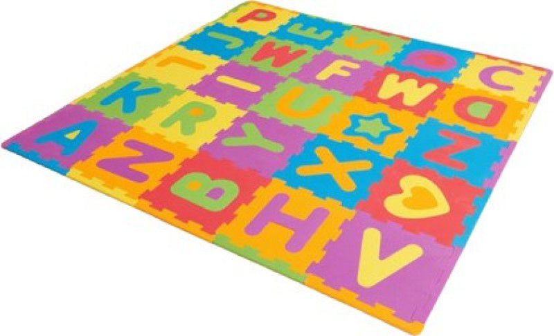 Willyard Puzzle Mat with Alphabet And Counting  (36 Pieces)