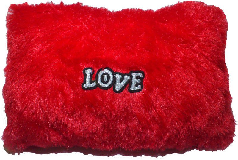 De Hoy-Hoy Home / Car Soft Tickle Cotton Cushion Pillow Teddy Soft Toy Friends Gift - 35 cm  (Red)