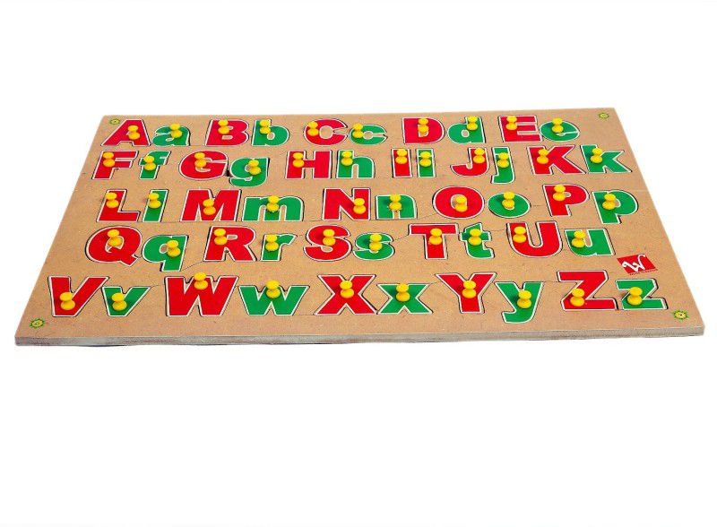 Haulsale Big & Small ( Aa Bb Cc Dd ) Learning Wood Puzzle  (1 Pieces)