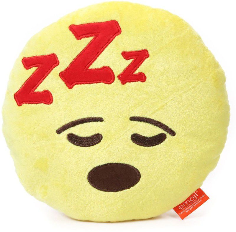My Baby Excels Emoji Feeling Sleepy Plush 30 cm - 30 cm  (Yellow)
