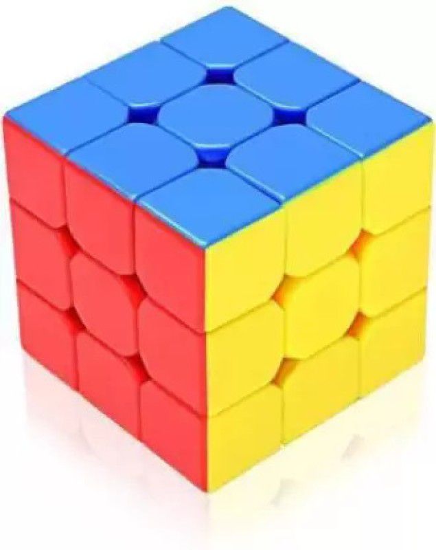 Sandiksha Top selling cube 3x3x3 Sticker Magic Rubik's Cube Puzzle Game Toy (1 Piece)  (1 Pieces)