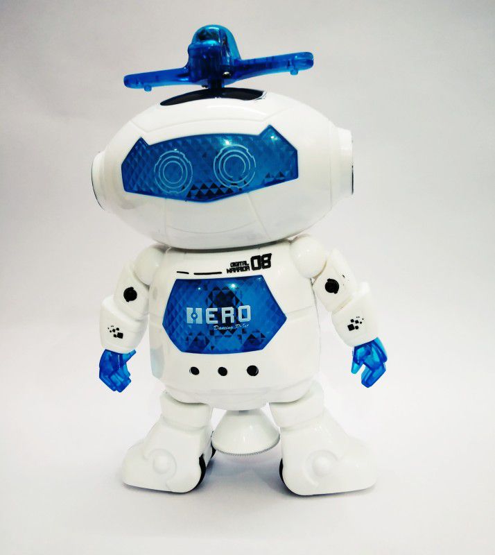 MM TRADERS DANCING ROBOT  (White)