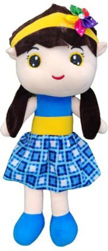 Tiny Miny Sofia Doll For Girls Huggable And Best Kids Giffted - 35 cm  (Blue)