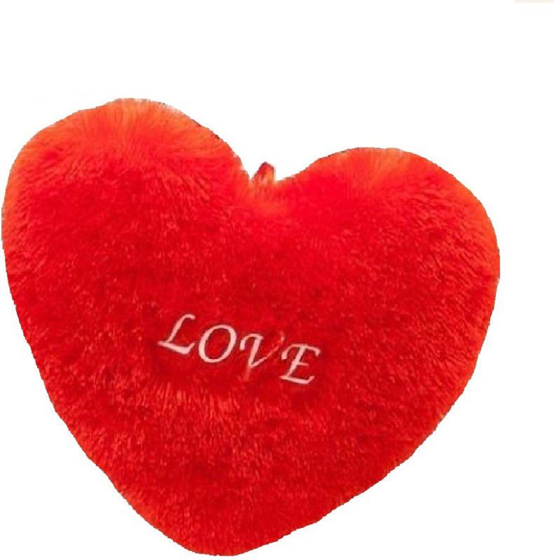 Pandora Premium Quality Red Love Heart Pillow - 25 cm  (Red)