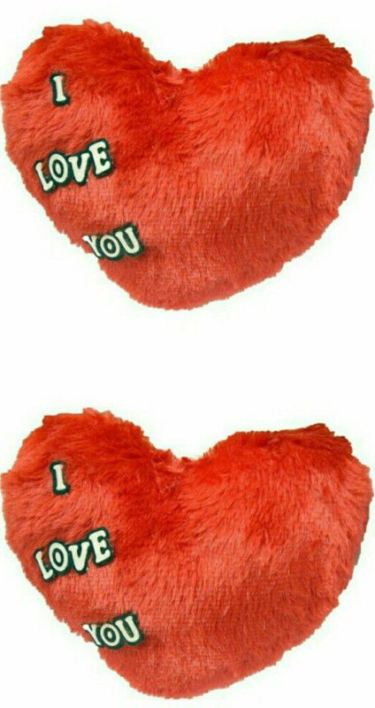 soniya enterprises heart soft toy - 30 cm  (Red)