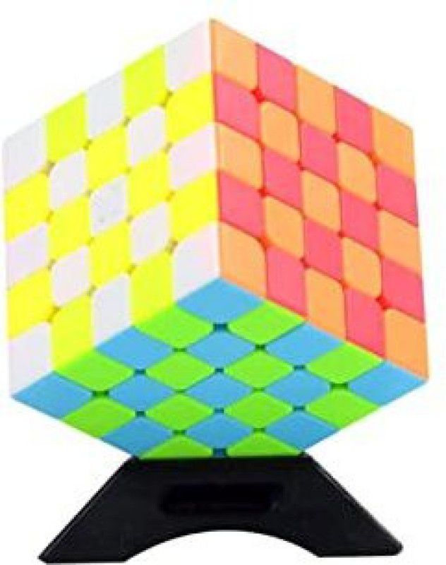 SakshuToys 5x5 Stickerless Speed Cube Puzzle for Kids & Adults Magic Speedy Anti Stress  (1 Pieces)