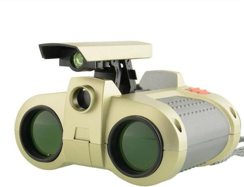 DEVVANSLOBBY Night Vision Children 4x30 Zoom Night Scope Binoculars with LED POP Up Light Telescope Fun Cool Toy Gift for Kids Binoculars Binoculars